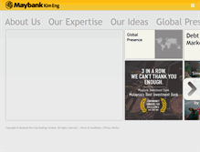 Tablet Screenshot of maybank-ke.com